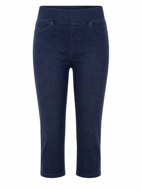 Tribal Pull On Capri Jeans Size 4 NWT Stretch Denim